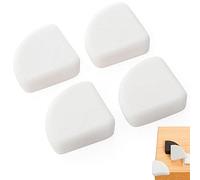 Sanfly Guardias De Esquina 4pcs/Set Muebles Bordejas De Seguridad De Esquina Compañas De Parachoques a Prueba De Bebé para Cubrir Los Bordes De Mesa De Muebles Afilados