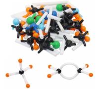 Sanfly Modelo De Estructura Molecular En Miniatura, Kit De Modelo Molecular De 9 Mm, Kit De Modelo De Química Orgánica General para Enseñanza E Investigación