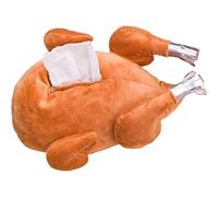 Sanfly Pavo Asado Pollo Pollo Peluche Soporte De Pañolas Caja De Papel De Dibujos Animados Portavasos Portavasos