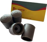 Sanfor | Contera Especial para andador de goma de 25 mm de diámetro de color gris