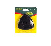 Sanfor Pomo olla adaptable a magefesa tradicional con tornillo | Negro | Blister pomo Triangular Convencional para ollas de presion | 8 x 8 x 2,5 cm