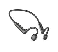 Sangcca Auriculares Conduccion Osea Open Ear Auriculares Oseos Bluetooth 5.1 Inalambricos para Conducción en la Oficina Trabajando en casa, Running Ciclismo Fitness, Ajuste del Volumen, 10 Horas