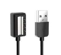 Sangcca Cargador Magnético para Suunto - Cable de Carga USB para Suunto | Compatible con Suunto 9, Spartan Ultra HR, Spartan Sport Wrist HR, D5, EON Core - Longitud 100 cm - Negro