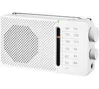 Sangean A500455 SR-36 Blanco Radio FM/Am Altavoz Integrado Antena TELESCÓPICA Salida Auriculares