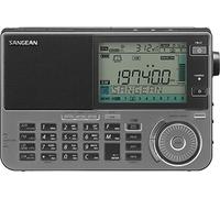 Sangean ATS-909X2 Negro Receptor Digital Multibanda PLL, FM-RDS, MW, LW, SW y Banda Aérea, 1674 Memorias, SSB, Cargador Inteligente y Pantalla LCD de Gran Tamaño