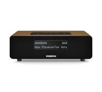 SANGEAN DDR-36 BT Brown / Radio Con Sintonización Digital de Sobremesa DAB+ / FM-RDS / Bluetooth / Entrada Auxiliar
