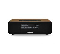 Sangean DDR-36 BT Marrón / Radio con Sintonización Digital de Sobremesa Dab+ / FM-RDS / Bluetooth / Entrada Auxiliar