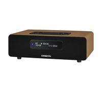 Sangean DDR-36 BT Marrón / Radio con Sintonización Digital de Sobremesa Dab+ / FM-RDS / Bluetooth / Entrada Auxiliar
