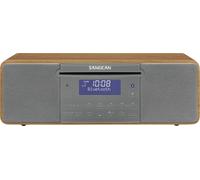 Sangean ddr-47bt sistema estéreo portátil digital 14 w dab+, fm gris