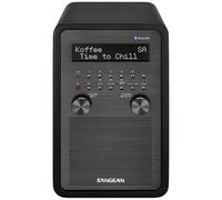 Sangean DDR-60BT Radio Digital (Dab+, Radio FM, Entrada Auxiliar, RDS, Conector de Altavoces), Color Negro Mate