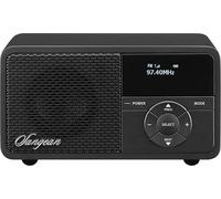 Sangean DDR-7X Negro. Radio con Acabado en Madera con Dab+/FM. Bluetooth Incorporado. Indicadores LED de Carga de batería y emparejamiento de Bluetooth. AUX-In para Fuentes de Audio externas