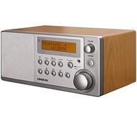 Sangean DDR3-1BT - Radio DAB (Reloj, digital, DAB+, FM, 4 W, 76.2 mm (3 "), LCD), color madera y plata (importado)