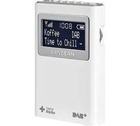 Sangean DPR-39 Radio Dab+ / FM-RDS - Radio (Portátil, Dab+,FM, 87,5-108 MHz, CT,PS,PTY,RT, LCD, Blanco)