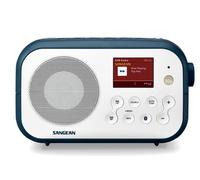 SANGEAN DPR-42BT Blanco/Azul / Radio portátil