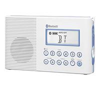 Sangean H202 Am/FM/Weather, Radio Digital sintonizada Resistente al Agua/Ducha con Bluetooth