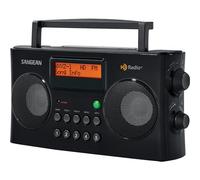 Sangean HDR-16 HD Radio/FM-Stereo/Am Radio portátil, Color Negro