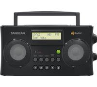 Sangean HDR-16 HD Radio/FM-Stereo/Am Radio portátil, Color Negro