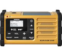 Radio portátil FM-RDS / DAB+(Amarillo) - SANGEAN