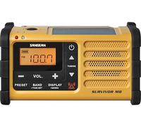 Sangean MMR-88 - Radio con Bateria Recargable, Amarillo