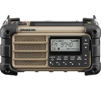 Sangean MMR-99 Radio de Emergencia, Am/FM - RBDS Bluetooth (Aux) Multi-Powered