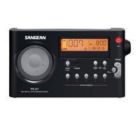 Sangean PR-D7 Radio Despertador Portátil Negro