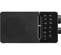 SANGEAN Radio de Bolsillo Am/FM SR-36 (Negro)