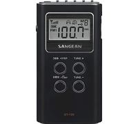 Sangean dt-120b radio portátil digital negro