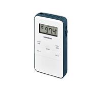 Sangean Radio Pocket 140 Blanco/Azul - Radio