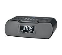 Sangean RCR-20 FM-RDS (RBDS) Am/Bluetooth/Aux-in/USB Cargador de teléfono Digital Tuning Radio Reloj con batería de Respaldo, Negro