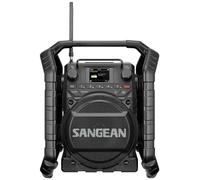 Sangean U-4X Dab+/FM-RDS/Bluetooth/AUX/TWS/USB Ultra Rugged RAD Radio de Obras, Dab+, FM Dab+, Bluet