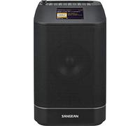 Sangean WFS58 Dab+ Radio | FM | WiFi y Altavoz Bluetooth | Radio de Internet portátil con NFC | WiFi | Negro