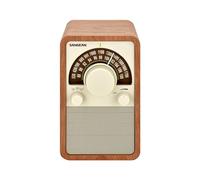 Sangean WR-15 Portátil Analógica Madera - Radio (Portátil, Analógica, AM,FM,MW, 87,5 - 108 MHz, 520 - 1710 kHz, 6 W)
