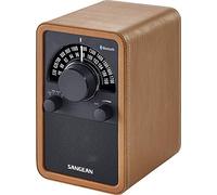 Sangean WR-15BT - Radio FM, Cuero marrón