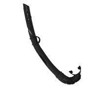 Sangeponiang para el Tubo de Buceo, para el Deporte Submarino, el Tubo de respiración Sumergible Flotante sin Gel de sílice (Negro)