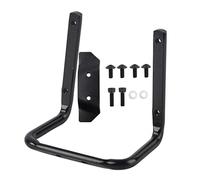 Sangeponiang Soporte para Botella de Agua para sillín de Bicicleta, aleación de Aluminio, antioxidante, Alta Resistencia, Duradero, Soporte para Dos Botellas (Negra)