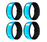 Sangle De Jambe Pour Cheval | Bandes De Cheville Réfléchissantes À Lumière LED, 4 piezas, Enveloppes De Sécurité 'équitation Avec Lumières L Pour Chevaux | Idéal Pour Les Promenades Équestres