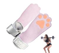 Sangle de traction - Sangles robustes pour haltérophilie avec coussinets antidérapants | Bandes de poignet renforcées pour musculation, soulevé de terre, entraînement de force, fitness, gym, soutien