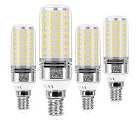 SanGlory Bombilla LED E14 4000K, 13W E14 LED equivalente a 100W Bombilla Halógena, 1400LM, Luz Blanca Neutra 4000K, Bombillas LED E14 de Maiz, AC 175-265V, No regulable, Pack de 4