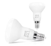 SanGlory Bombillas LED E14 Luz Cálida, 5W equivalente a 40W, 510 Lúmenes, R50 Bombilla LED E14 2700K, Ángulo 120°, Bombilla E14 LED Blanco Cálido, No Regulable - 2 Unidades