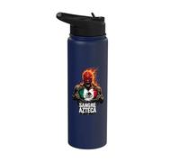 Sangre Azteca Lucha Libre Mexicana Stainless Steel Insulated Water Bottle