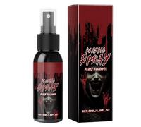 sangre de vampiro, sangre de escenario lavable - Spray de sangre falsa de Halloween | Salpicaduras de sangre realistas, aerosol lavable, gotas de sangre para ojos, pintura corporal para vampiro