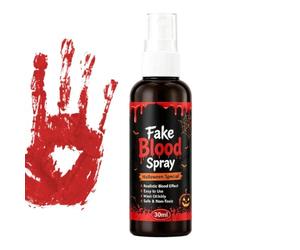 Sangre De Vampiro Spray De Salpicaduras Lavable Artificial 30ml