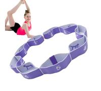 Sangre de yoga para estiramientos, sangre de estiramiento de yoga | Bandas de ejercicio para estiramientos | Bandas de resistencia para piernas, equipo de estiramiento para entrenamiento en casa