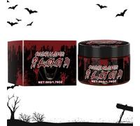 Sangre Falsa Lavable,Sangre En Gel Coagulada | Pintura Corporal Decorativa 50ml para Ropa Cara Zombie Vampiro Cosplay Disfraces Ojos Todas las Edades