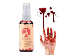Sangre Falsa Para Maquillaje De Halloween - Spray De Sangre Falsa Para Halloween,Boquilla Incluida Accesorios Para Teatro Broma Juegos De Rol
