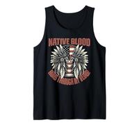 Sangre Nativa Corre Por Mis Venas Camiseta sin Mangas