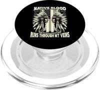 Sangre Nativa Corre Por Mis Venas Orgullo PopSockets PopGrip para MagSafe