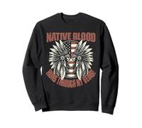 Sangre Nativa Corre Por Mis Venas Sudadera