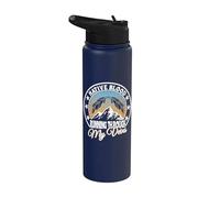 Sangre nativa corriendo por mis venas para los nativos americanos Stainless Steel Insulated Water Bottle