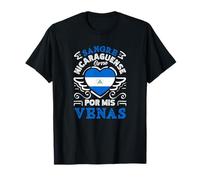 Sangre Nicaraguense Corre por Mis Venas Orgullo Nicaragüense Camiseta